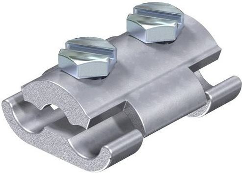 OBO Bettermann Montagezubehör 259 8-10 in Silber, 25 Stück - Bild 1