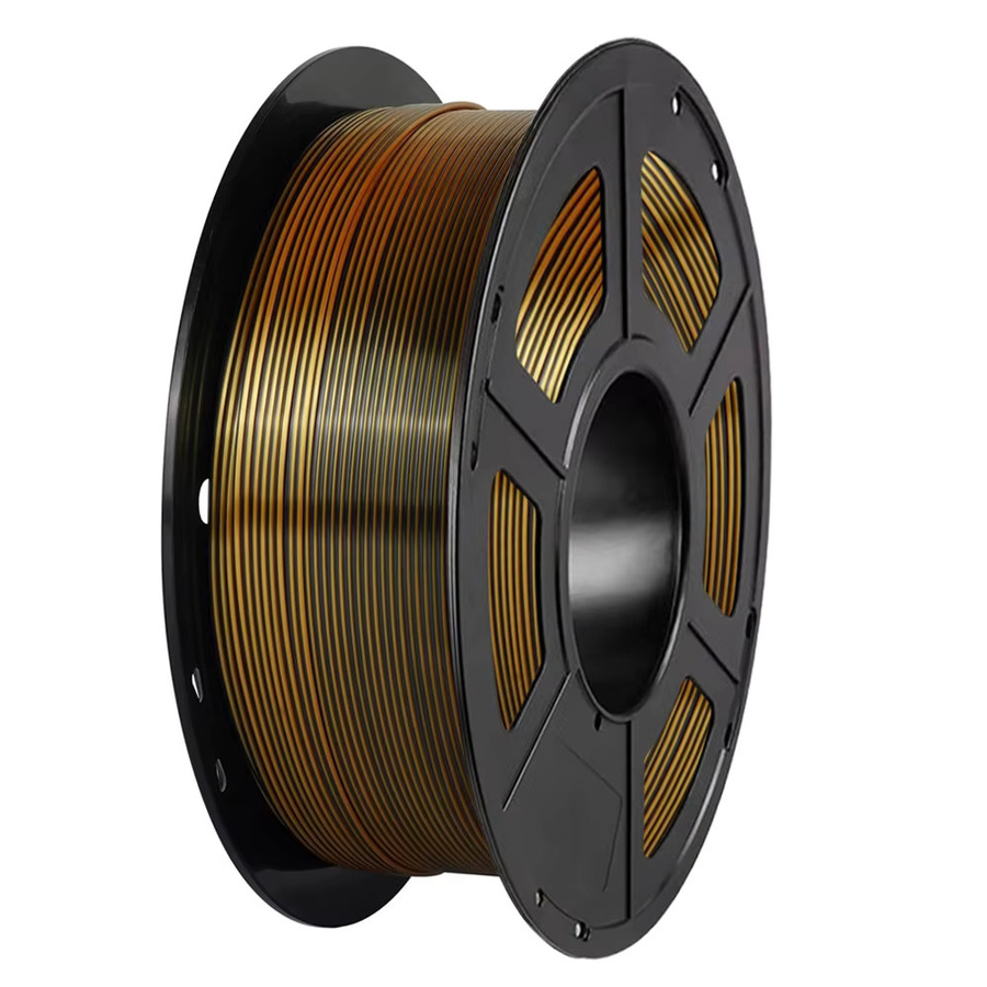 3D Maliang PLA Seide Filament Gold Schwarz 1,75mm für FDM 3D-Drucker - Bild 2