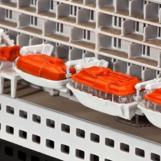 Revell Queen Mary 2 Schiffsmodell Bausatz, 1:700, ab 12 Jahren - Bild 7