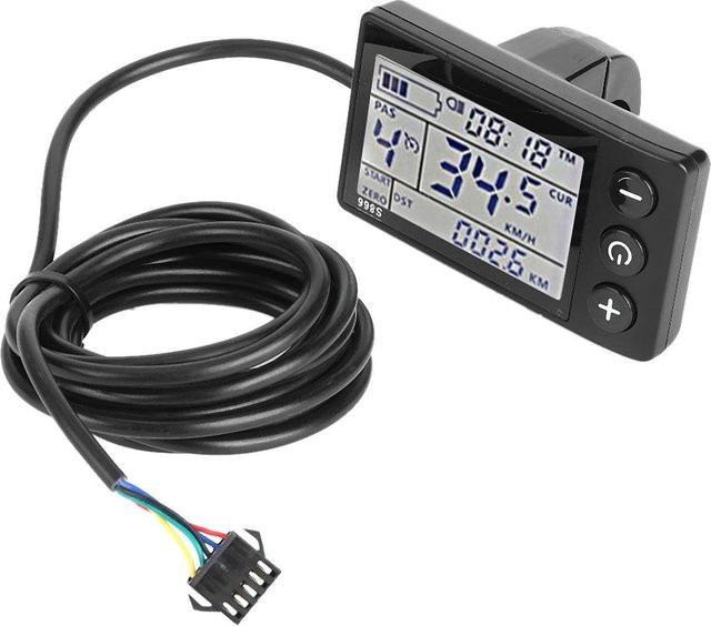 Neoglint Wasserdichtes Motorsteuergerät mit LCD-Display-Panel für Roller in Grau - Bild 1