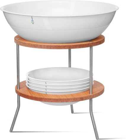 KPM Etagere Schalenset LAB in Weiß, Durchmesser: 34,0 cm - Bild 1