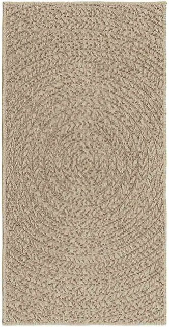 vidaXL Teppich ZIZUR in Beige mit Jute-Optik für Innen und Außen, B/T: 60 x 110 cm - Bild 1
