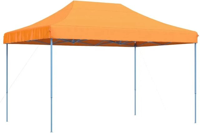 vidaXL Partyzelt Pop-Up Faltbar Orange B/T/H: 410 x 279 x 315 cm - Bild 1