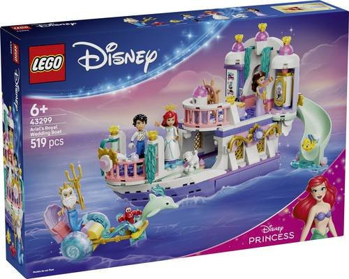 LEGO Disney Princess Arielles Königliches Hochzeitsboot Konstruktionsspielzeug - Bild 1