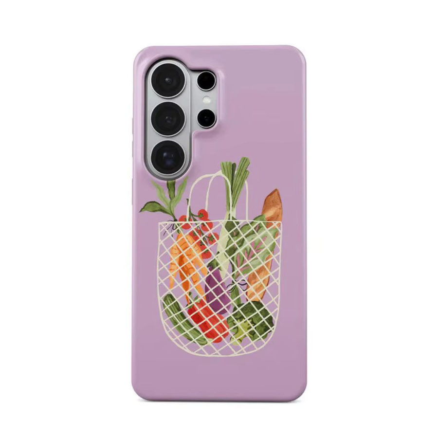 Clmj Farmers Market Handyhülle für Samsung Galaxy S20 S23 S24 S25 S26 FE Plus Ultra Edge 4G 5G Doppelschichtige Rückabdeckung - Bild 2
