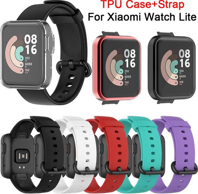 Xiaomi TPU-Schutzhülle für Mi Watch Lite, transparent, Unisex - Bild 1