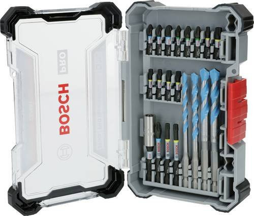 Bosch PRO Impact Schrauberbits und Multi Construction Bohrer Set, 20-teilig, Carbide Tipped, Multicolor - Bild 1