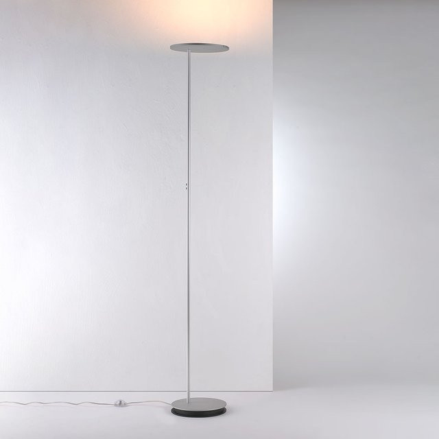 Bopp Leuchten Share LED-Deckenfluter aus Aluminium in Silber, dimmbar und verstellbar, Warmweiß 2700K - Bild 1