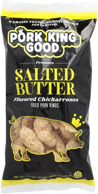 Schweinekönig Chicharrones Gesalzene Butter 49,5 g - Bild 1