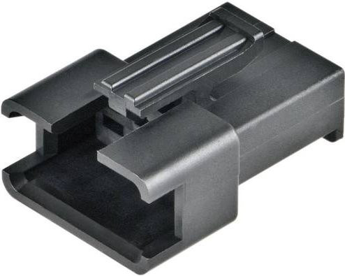 JST Stiftgehäuse-Kabel SM SMR-02V-B in Schwarz mit 2 Polen und 2,50 mm Rastermaß - Bild 1