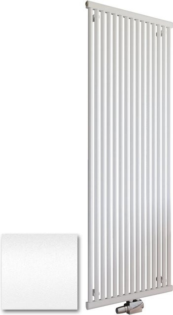 Schulte Design-Heizkörper Kiel mit Mittenanschluss in Pearl-Weiß - Bild 1