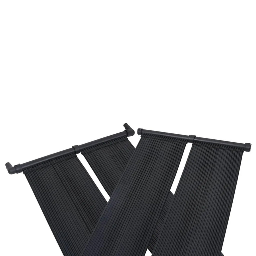 vidaXL Solar-Panel Poolheizung, 2 Stück, Schwarz, B/H: 80 x 310 cm - Bild 2