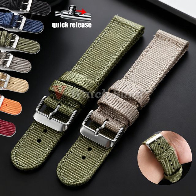nxalp Uhrenarmband Nylon, Textil/NATO, Unisex, Bunt - Bild 1