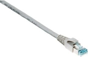 Kerpen Datacom Cat6a Patchkabel RJ45 Ethernet LAN grau, Länge: 1 m - Bild 1