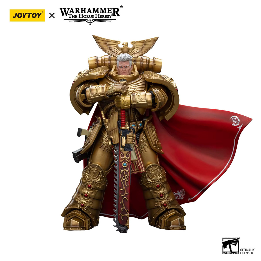 JOYTOY Warhammer 40k Imperial Fists Rogal Dorn, Actionfigur, 1/18 - Bild 2