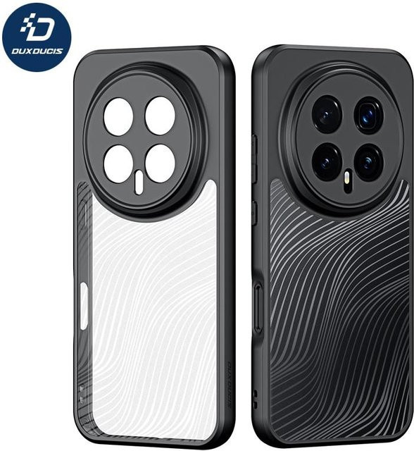 DUX DUCIS Aimo Schutzhülle für Honor Magic 8 Pro, Stoßfestes PC+TPU Design mit Fließender Linie in Schwarz, Matt und Anti-Fingerabdruck - Bild 1