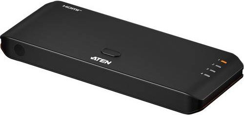 ATEN VS4841 True 4K HDMI Switch mit 4 Ports in Schwarz - Bild 1