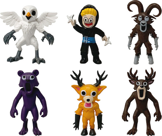 Bandai Wald 99 Nachtspiel-Charaktere, Figuren, 6-teiliges Set - Bild 1