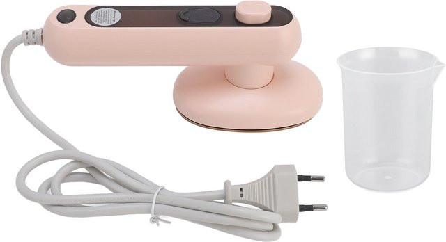 Tragbares Handheld Dampfbügeleisen OutsideWorld für Nass- und Trockengebrauch, Mini-Bügelmaschine mit 60ml Wassertank in Beige - Bild 1