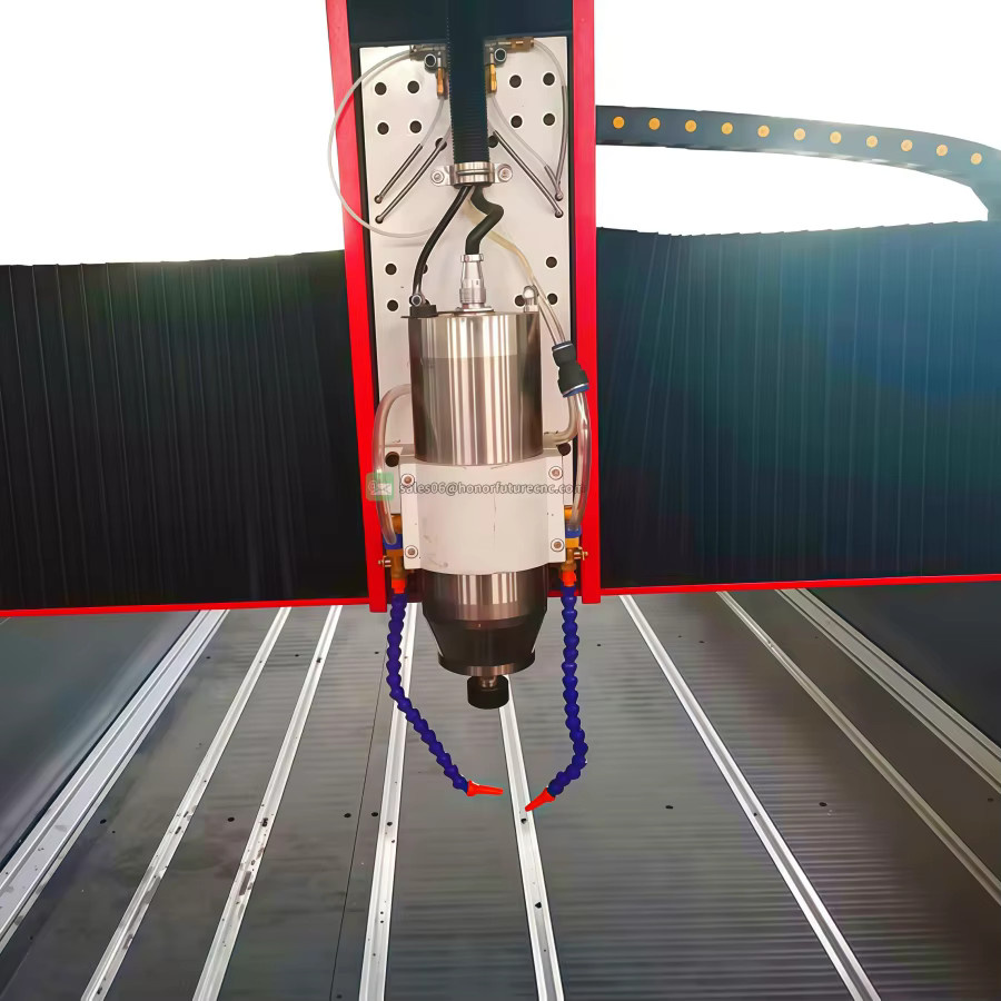 honorfuture CNC Stein Gravur Maschine und Granit Schneidefräse mit Polierfunktion B/T/H: 130 x 250 cm - Bild 1
