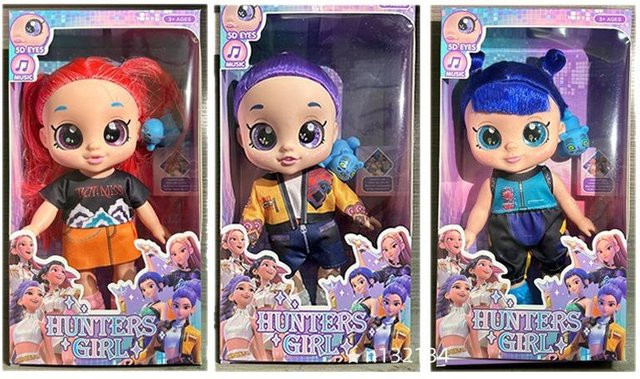 Yiran toy 1 Kpop Hexe Gruppe Mädchen Puppe, 10-Zoll, mit Musik Sound, ab 14 Jahren - Bild 1