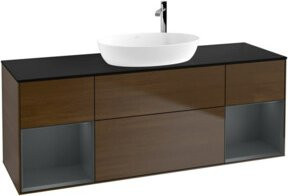 V&B Waschtischunterschrank Finion Wandbeleuchtung in lackierter Ausführung, Breite: 160 cm, Tiefe: 50,1 cm, Höhe: 50,1 cm - Bild 1