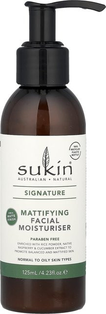 SUKIN Signature Mattierender Gesichtsfeuchtigkeitsspender, 125 ml, Normale bis Fettige Haut - Bild 1