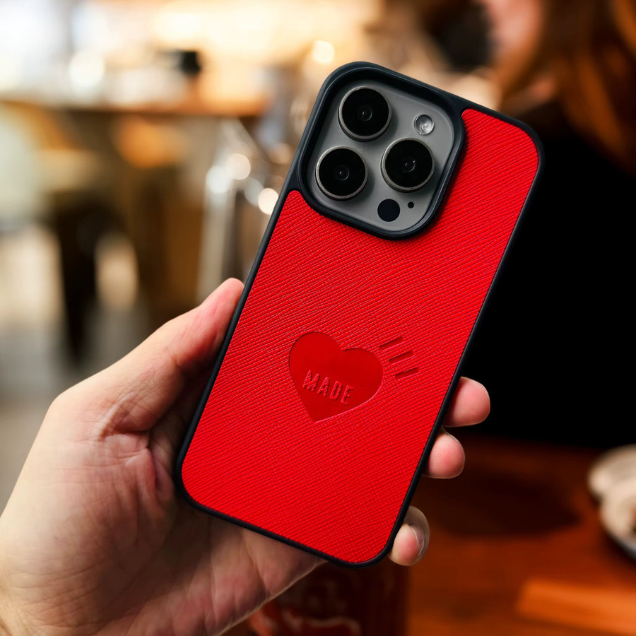 Japan Cute Love Handyhülle für iPhone 11 bis iPhone 17 Pro Max mit Luxus Prägung - Bild 3