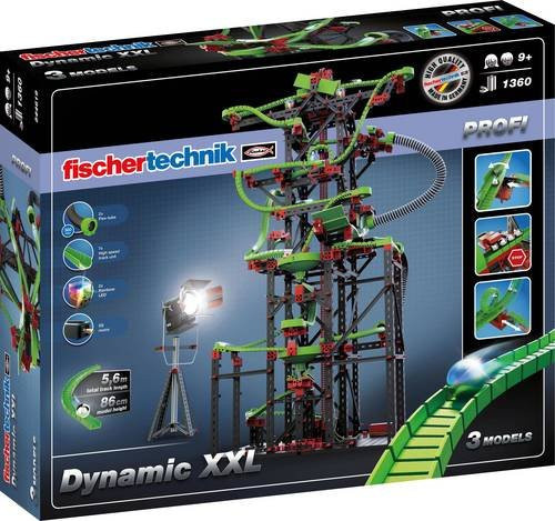 Fischertechnik Dynamic XXL Kugelbahn Bausatz ab 9 Jahren 1310-teiliges Set - Bild 1