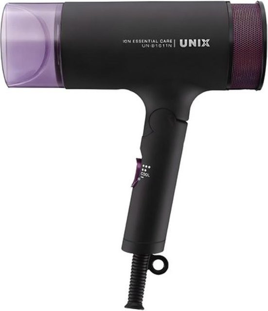 UNIX ION Haartrockner, 1700W, black - Bild 1
