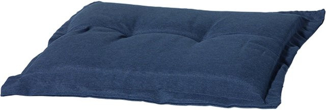 MADISON Auflage Panama quadratisch in Grau und Blau, waschbarer und reversibler Bezug aus Mischgewebe - Bild 1