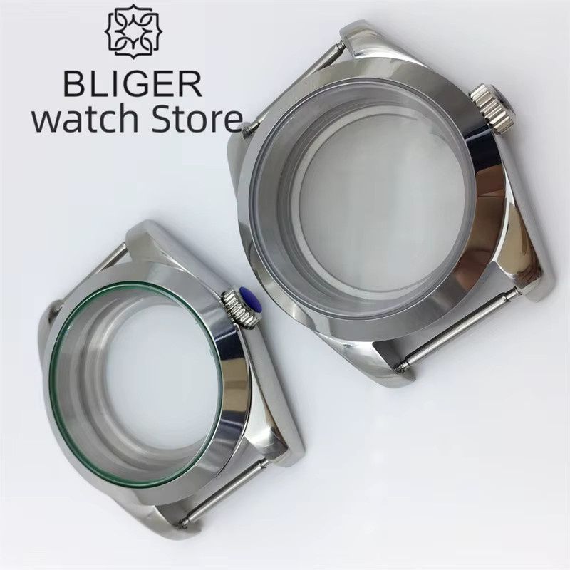BLIGER Armbanduhr Edelstahl, 39 mm, Schwarz, Unisex - Bild 2
