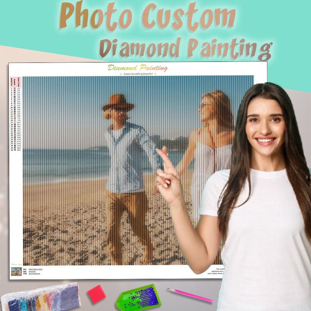 RUOPOTY Diamant-Malset, Bunt / Mehrfarbig, Set / Bundle - Bild 1