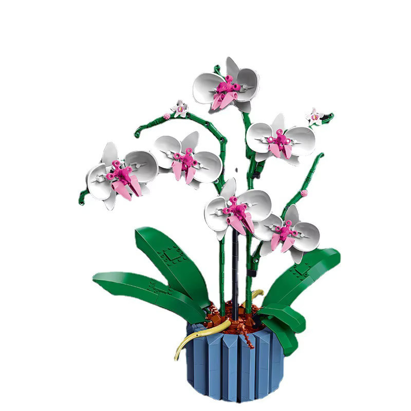 kidsland Orchideen-Blumenstrauß, Bonsai-Pflanzenmodell, Bausteine, ab 6 Jahren - Bild 2
