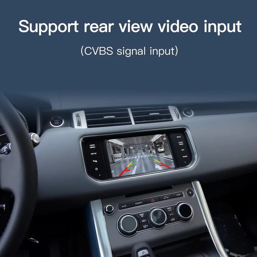 CARABC Drahtloses CarPlay und Android Auto Modul für Land Rover und Jaguar in Schwarz - Bild 2