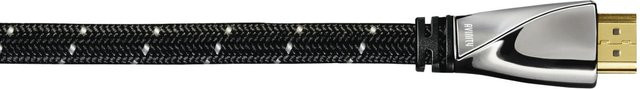 AVINITY High Speed HDMI Kabel mit Ethernet und LAN, vergoldet, Schwarz, 5 m - Bild 1