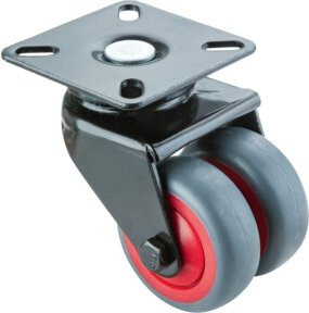 BS Rollen Apparatedoppelrolle aus Kunststoff in Multicolour (B800.A85.050.03) - Bild 1