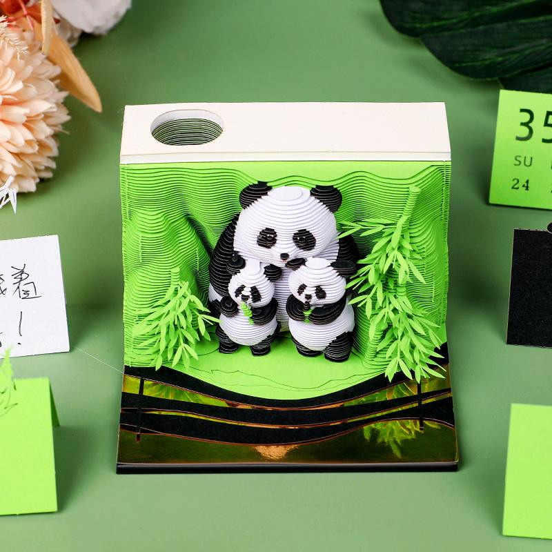 Gardenny 2027 3D Abreißkalender mit künstlerischem Papierschnitz-Design in Multicolour - Bild 8