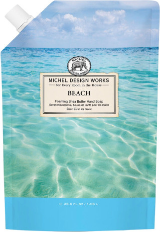 Michel Design Works Handseife Schaum Beach Refill, Aloe Vera, Sheabutter - Bild 1