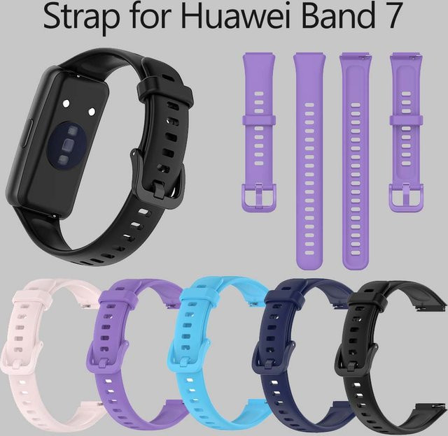 Huawei Smart-Armband Silikon, Schwarz, Unisex - Bild 1