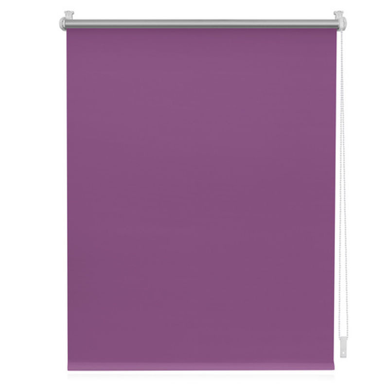LICHTBLICK Thermo-Rollo mit Klemmfix, Verdunkelung, Fuchsia/Rot, B: 95 cm, H: 150 cm - Bild 6