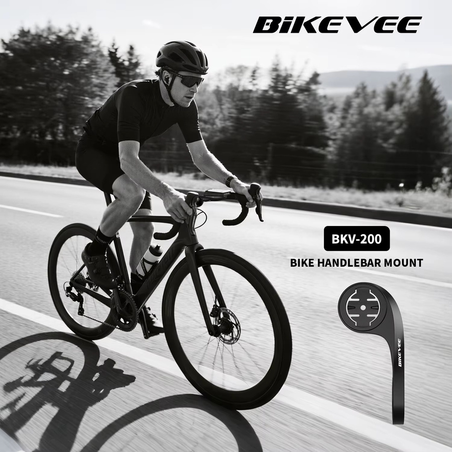 Bikevee Universal Wireless GPS Fahrradcomputer Halterung mit Adapter Basis in Grün und Schwarz für Garmin, XOSS, iGPSPORT, Magene, Coospo und CYCLAMI - Bild 4