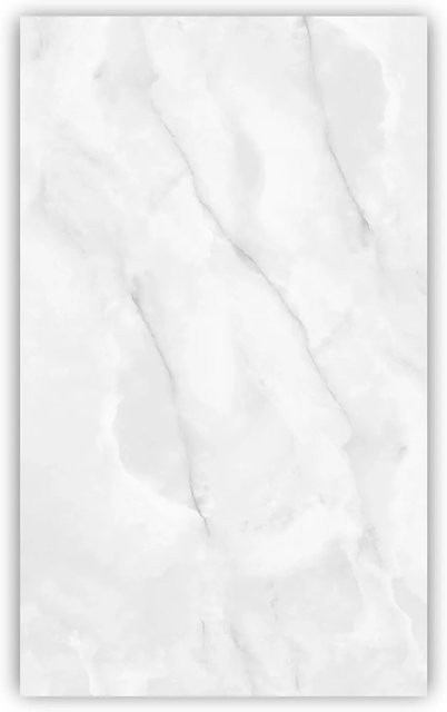 Walllux Duschrückwand Marmor Rustic in Weiß und Multicolour aus Alu-Verbund, B/H: 125 x 210 cm, Stärke: 3 mm - Bild 1