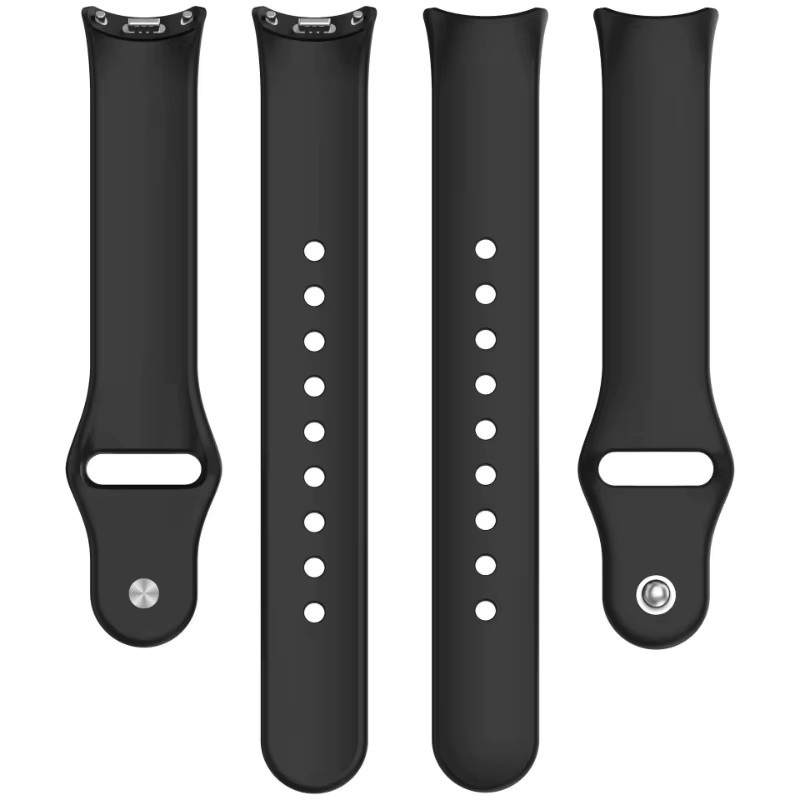 Xiaomi Uhrenarmband Silikon, Schwarz, Unisex, NFC - Bild 3