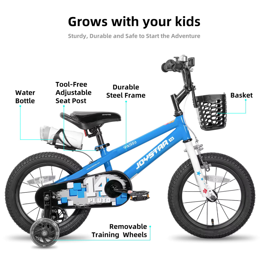 JOYSTAR Kinderfahrrad, mit leuchtenden Stützrädern, 3–12 Jahre - Bild 2