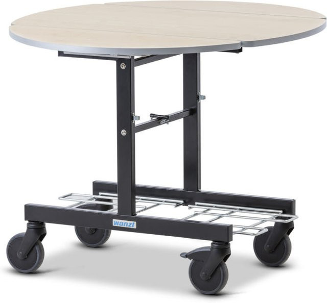 Wanzl Room-Service-Tisch RSVC-Comfort in Mehrfarbig mit Klappfunktion und Rollen, B/T/H: 108 x 91,5 x 77,6 cm - Bild 1