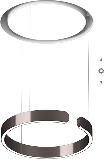 Occhio Mito Cosmo 40 LED-Pendelleuchte in Weiß Matt mit Tunable White (2700K - 4000K) und Dimmfunktion - Bild 1