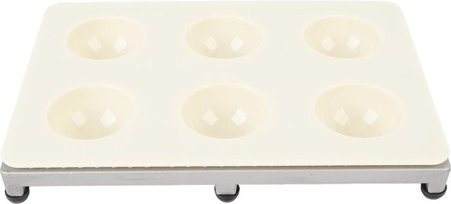 CosyHome Ravioli-Maker mit 6 Löchern aus Aluminiumlegierung und ABS in Weiß - Bild 1