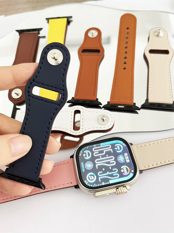 Lederarmband für Apple Watch, Leder, Unisex - Bild 3