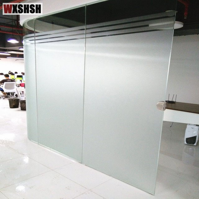 WXSHSH Milchglas-Fensterfolie Transparent zur Privatsphäre für Büro, Badezimmer und Schlafzimmer als statische Fensteraufkleber ohne Kleber - Bild 1